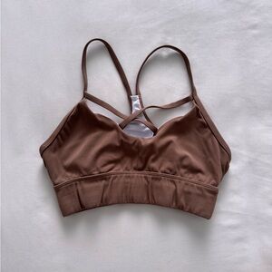 NVGTN Brown Women's Sports Bra